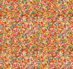 Seamless background: colorful candy sprinkles
